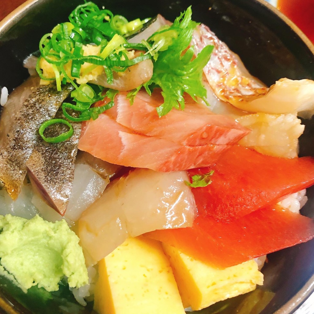 ユーザーが投稿した地魚漬丼の写真 - 実際訪問したユーザーが直接撮影して投稿した下大井定食屋丼 万次郎の写真