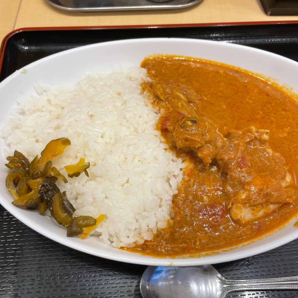 ユーザーが投稿した自家製よもだカレーの写真 - 実際訪問したユーザーが直接撮影して投稿した日本橋そばよもだそば 日本橋店の写真