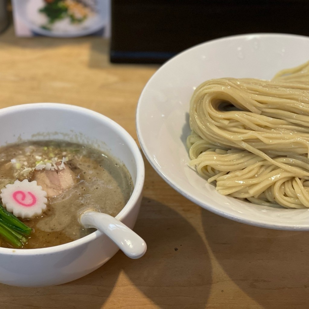 ユーザーが投稿したつけ麺の写真 - 実際訪問したユーザーが直接撮影して投稿した小石川ラーメン専門店本枯中華そば 魚雷の写真