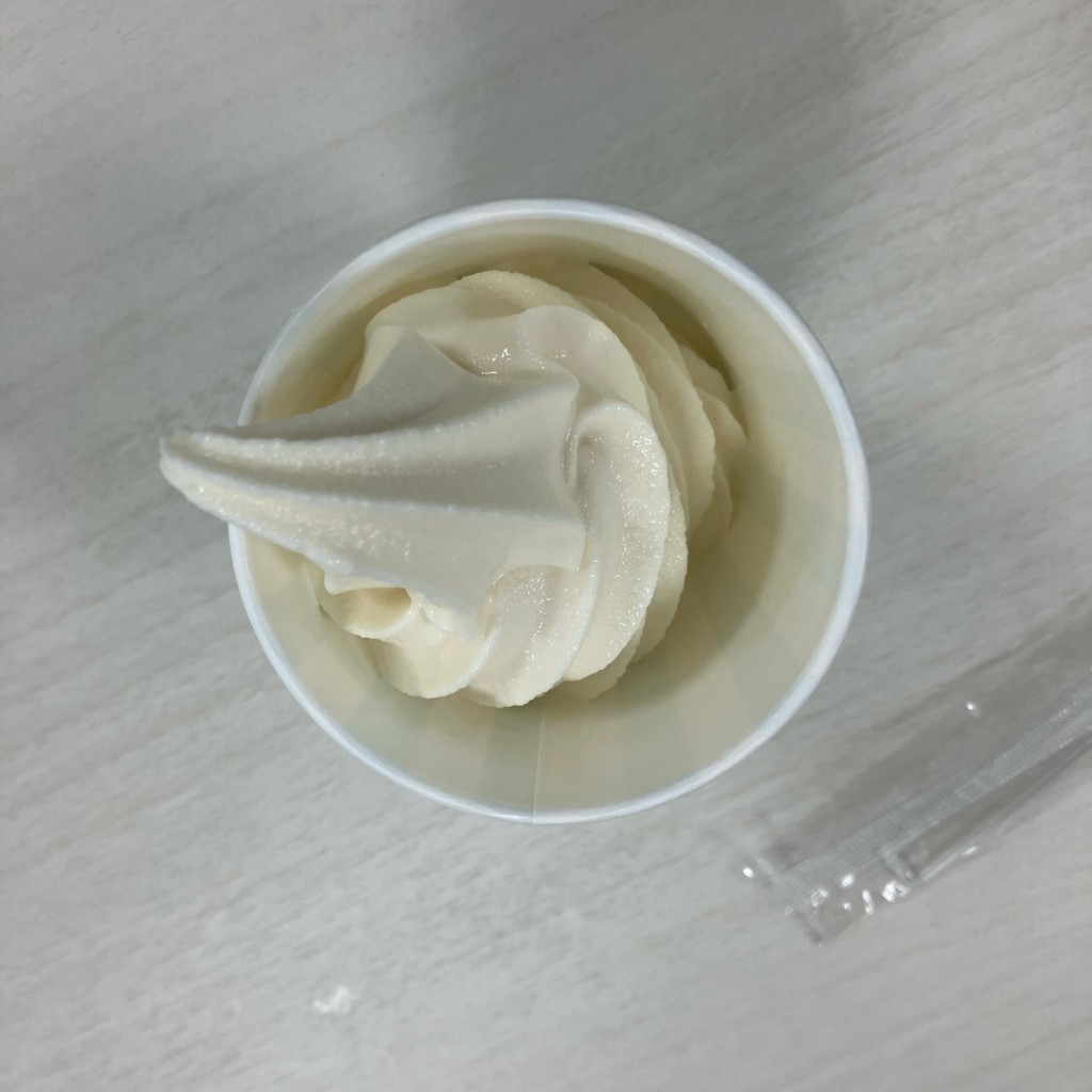 ユーザーが投稿した小樽牛乳ソフトクリームの写真 - 実際訪問したユーザーが直接撮影して投稿した西尾久カフェもぐもぐハウスの写真