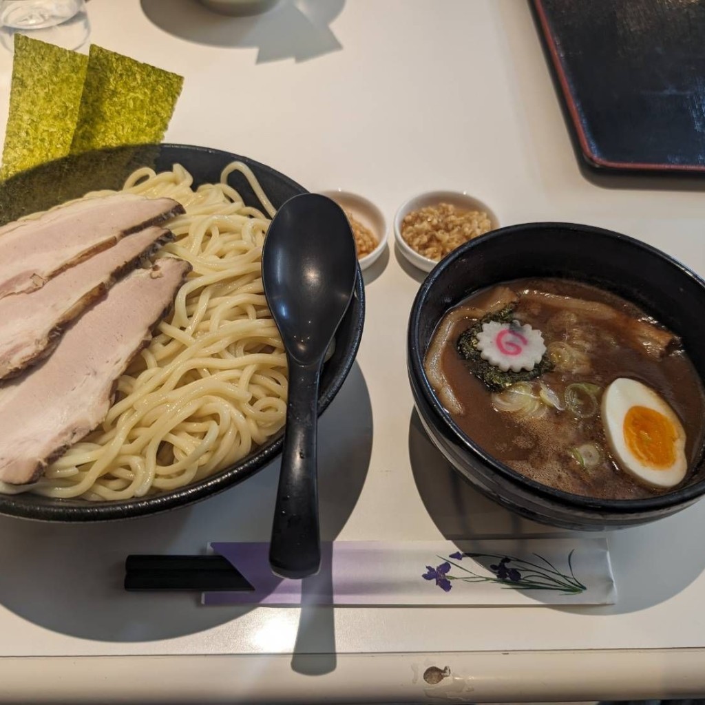 ユーザーが投稿したうらぶたつけ麺の写真 - 実際訪問したユーザーが直接撮影して投稿した南矢島町ラーメン / つけ麺らーめん つけめん 満帆 太田本店の写真