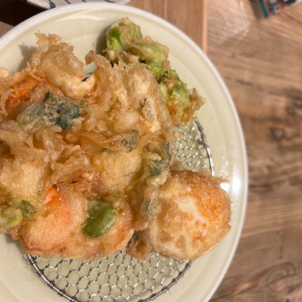 ユーザーが投稿した江戸前天ぷら定食の写真 - 実際訪問したユーザーが直接撮影して投稿した丸の内天ぷら天ぷら串とまぶしめし ハゲ天の写真