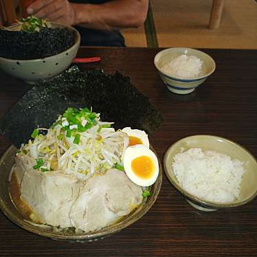 実際訪問したユーザーが直接撮影して投稿した津嘉山ラーメン / つけ麺麺道 くろとんの写真