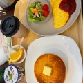 実際訪問したユーザーが直接撮影して投稿した中川原町厚浜カフェキャンパスCAFE カプチーノの写真