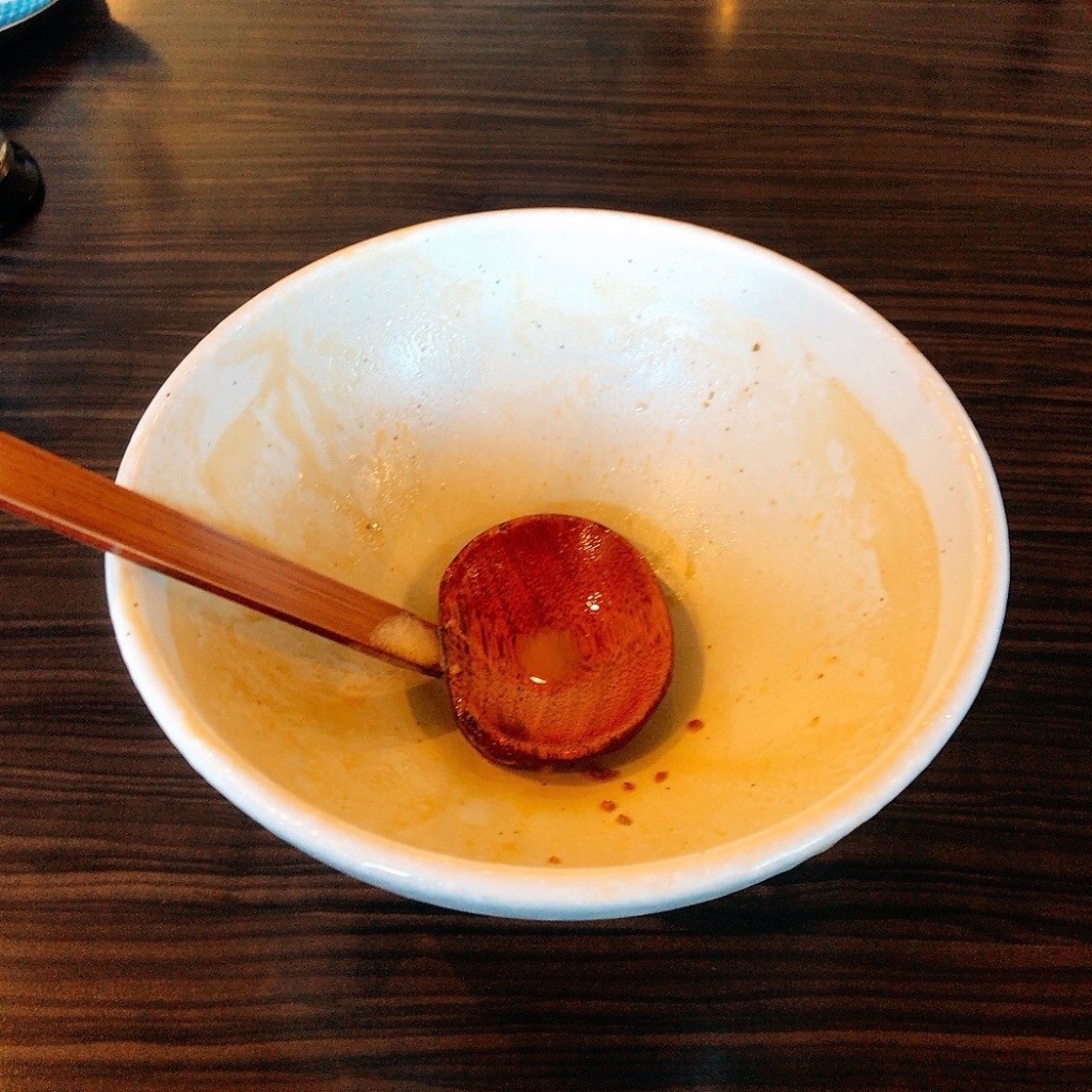 ユーザーが投稿した濃厚 徳島泡らぁ麺(醤油)の写真 - 実際訪問したユーザーが直接撮影して投稿した奥野ラーメン専門店徳島らぁ麺 堂の浦 藍住店の写真
