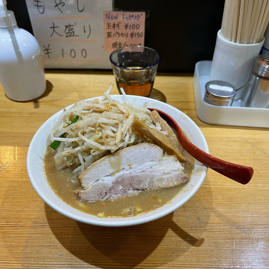 ユーザーが投稿した味噌ラーメンの写真 - 実際訪問したユーザーが直接撮影して投稿した千駄ヶ谷ラーメン専門店味噌麺処 花道庵 北参道店の写真