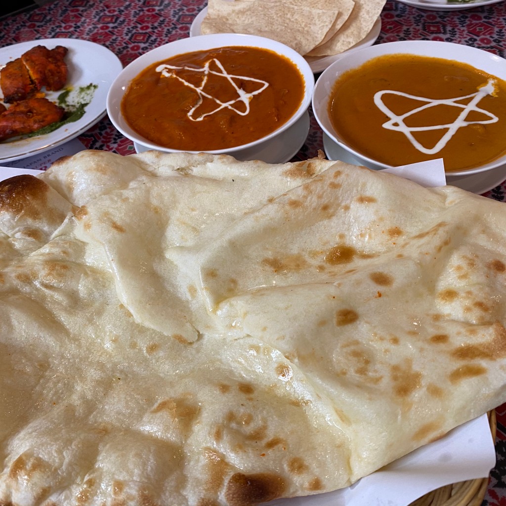 ユーザーが投稿したチキンカレーの写真 - 実際訪問したユーザーが直接撮影して投稿した本町インド料理タージナマステの写真