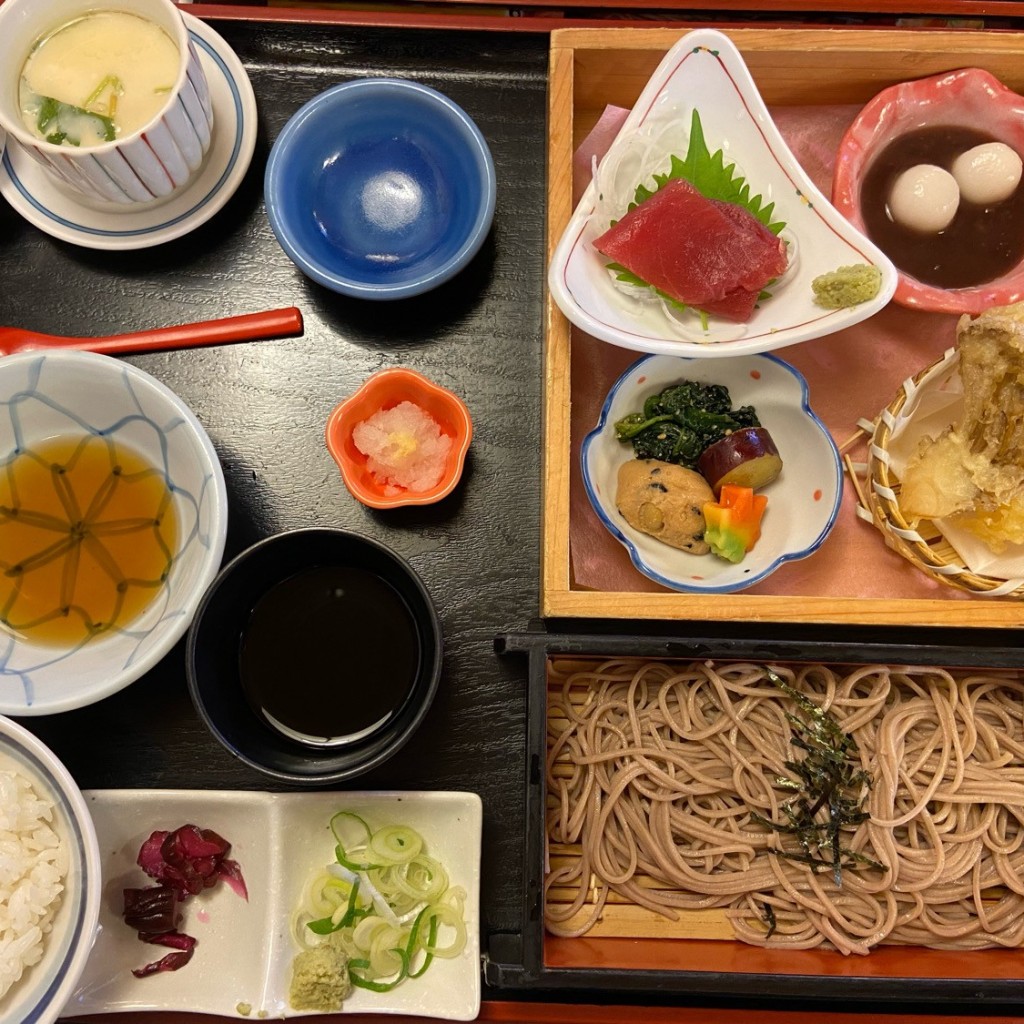 ユーザーが投稿したお昼和定食の写真 - 実際訪問したユーザーが直接撮影して投稿した東神の倉和食 / 日本料理やじろべえ 神の倉店の写真