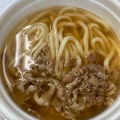 肉天うどん - 実際訪問したユーザーが直接撮影して投稿した妻崎開作うどん手打うどん どんどん ゆめタウン宇部店の写真のメニュー情報