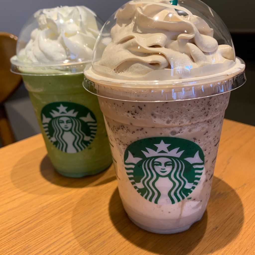 ユーザーが投稿したコーヒー&クリームFwithCCの写真 - 実際訪問したユーザーが直接撮影して投稿した東浜カフェスターバックスコーヒー ゆめタウン博多店の写真