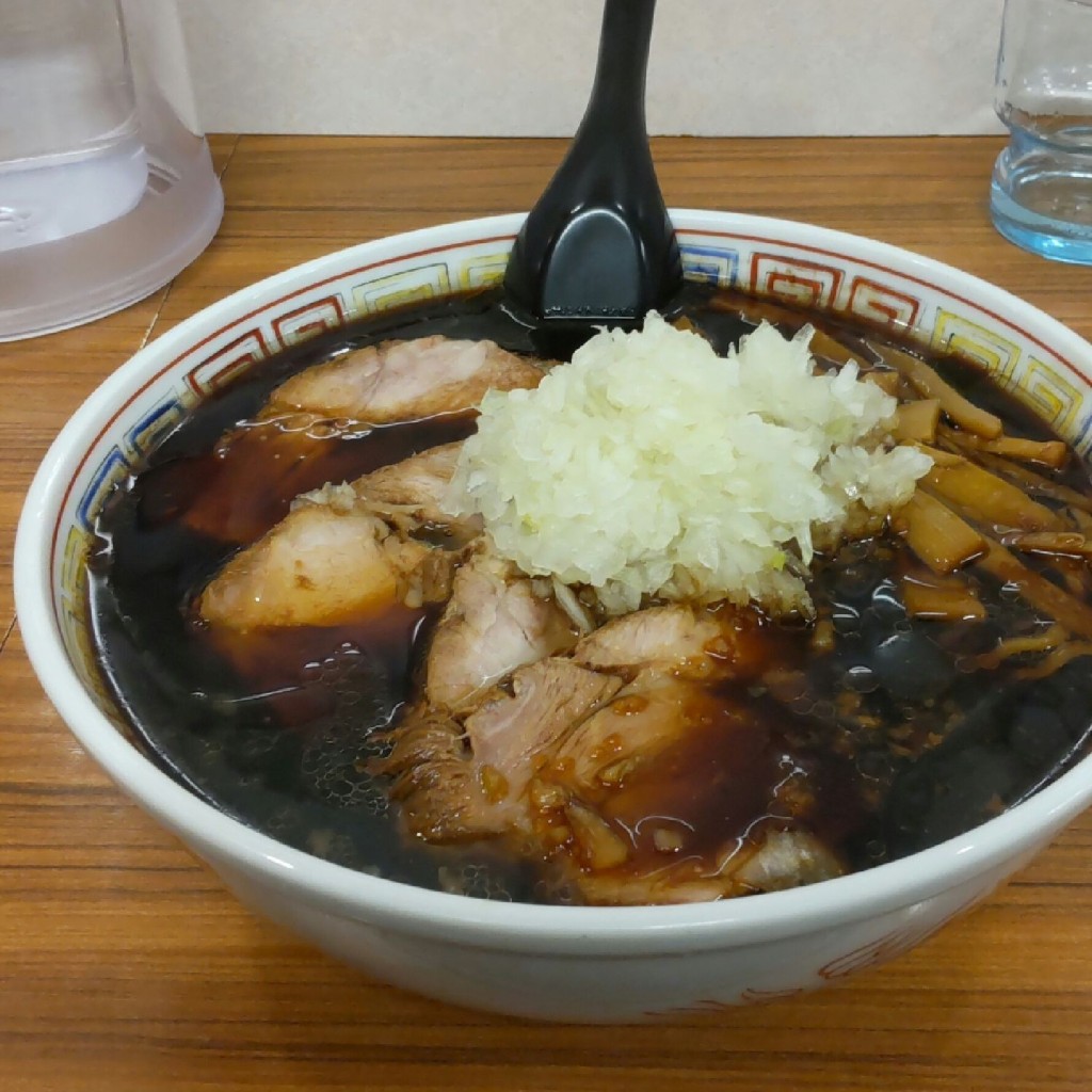 ユーザーが投稿した黒たまラーメン(限定)+大盛+チャーシューの写真 - 実際訪問したユーザーが直接撮影して投稿した堺町東ラーメン / つけ麺ラーメン 八雲の写真