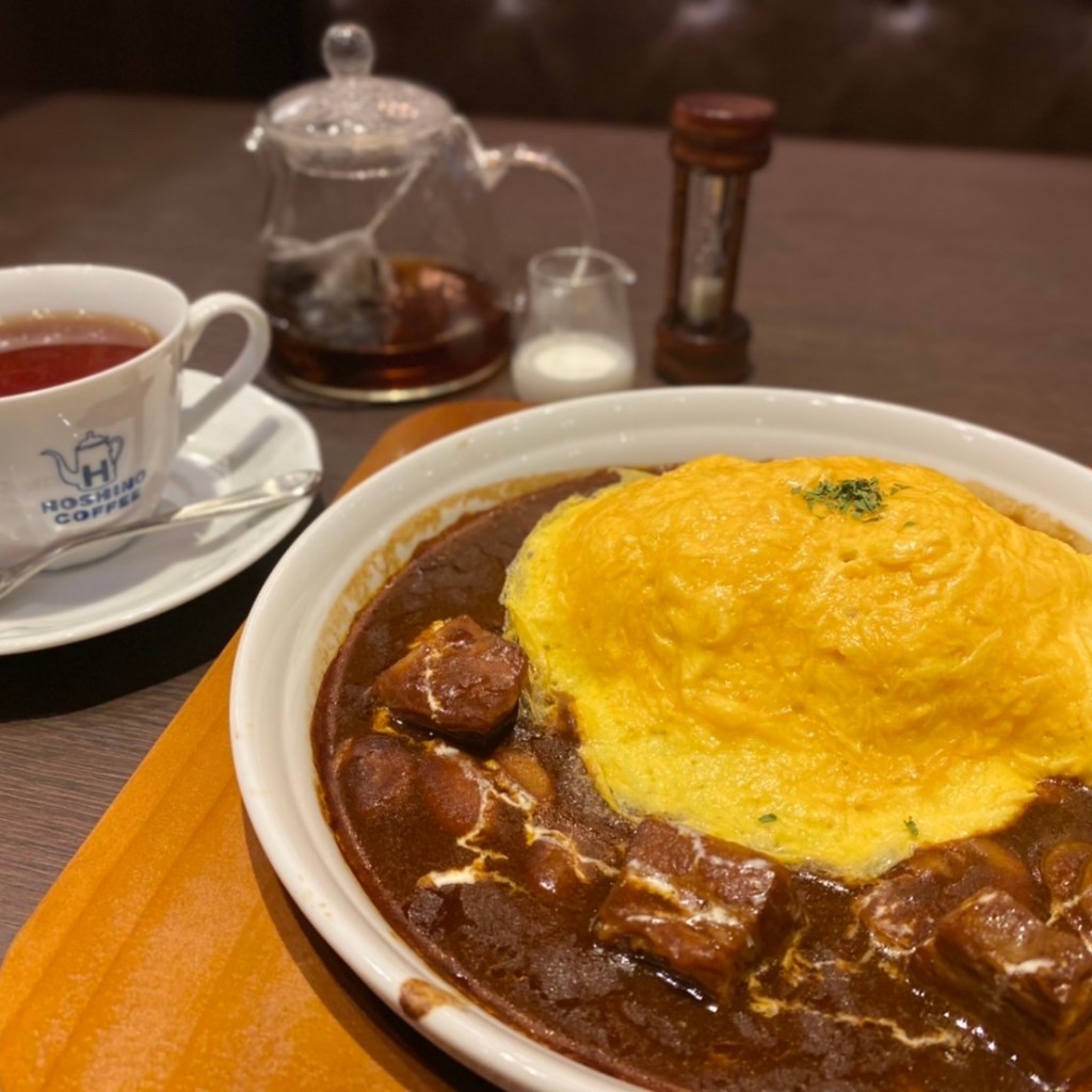 なかまる_東北グルメ_宮城秋田さんが投稿した新中道喫茶店のお店星乃珈琲店 イオンモール新利府店/ホシノコーヒーテン イオンモールシンリフテンの写真