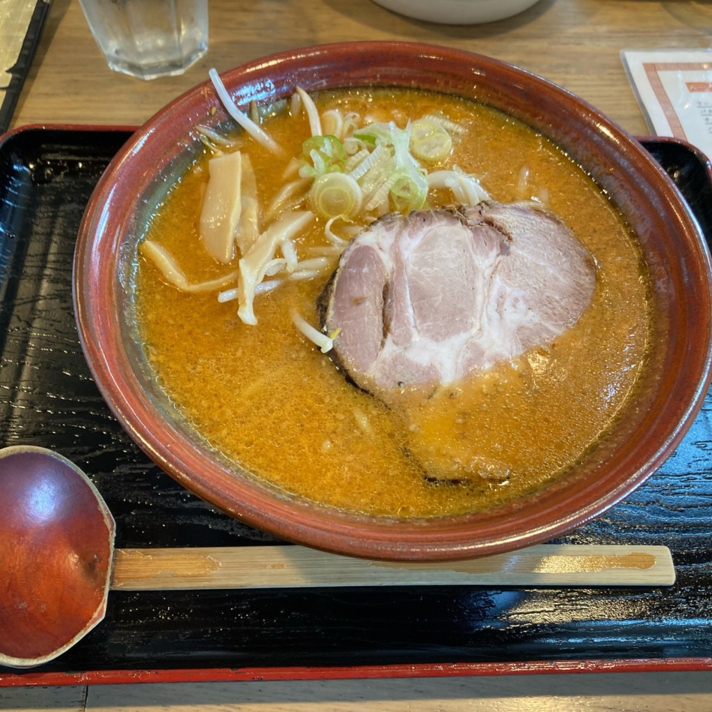 ユーザーが投稿した味噌ラーメンの写真 - 実際訪問したユーザーが直接撮影して投稿した北崎町(きたさきまち)ラーメン専門店かっつも亭 大府店の写真