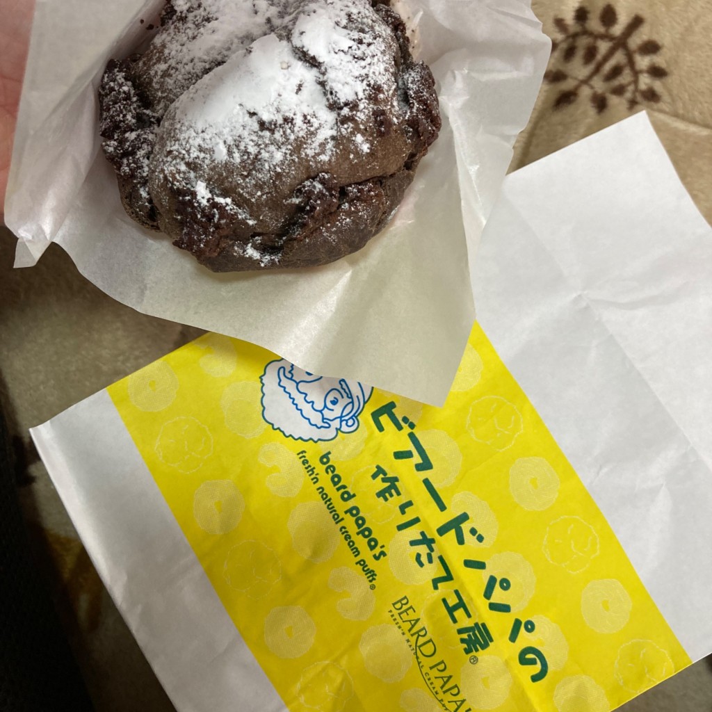 ユーザーが投稿したクッキークリーム2024の写真 - 実際訪問したユーザーが直接撮影して投稿した氷川町スイーツビアードパパ 草加ヴァリエ店の写真