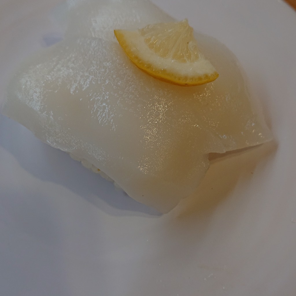 ユーザーが投稿したあかいか塩レモンの写真 - 実際訪問したユーザーが直接撮影して投稿した笠間町回転寿司かっぱ寿司 横浜笠間店の写真