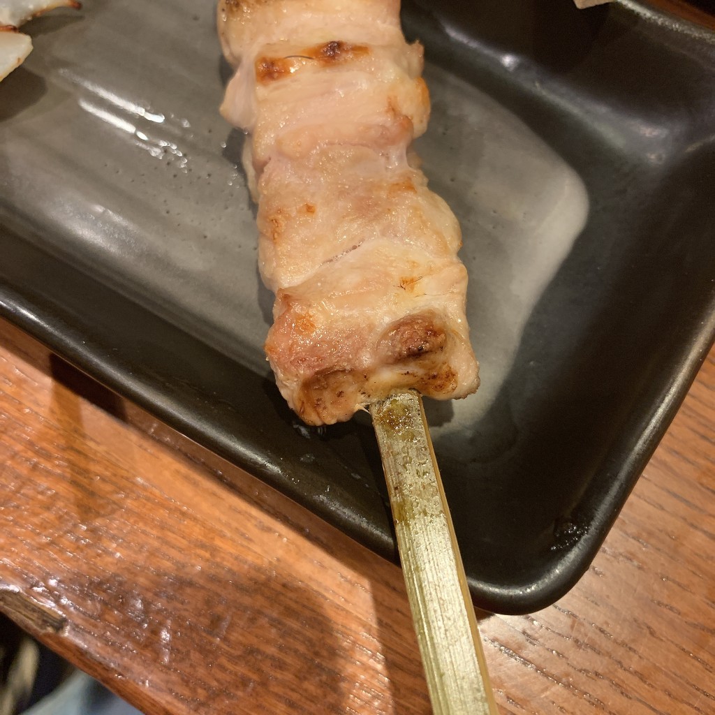 ユーザーが投稿した正肉の写真 - 実際訪問したユーザーが直接撮影して投稿した松山焼鳥やき鶏 おさ田 清瀬店の写真