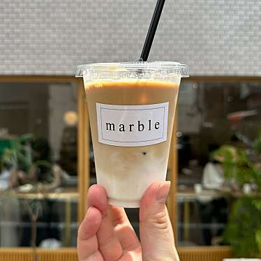 実際訪問したユーザーが直接撮影して投稿した蔵前カフェmarbleの写真