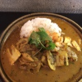 チキンカレー - 実際訪問したユーザーが直接撮影して投稿した富ヶ谷カレースパイスポストの写真のメニュー情報