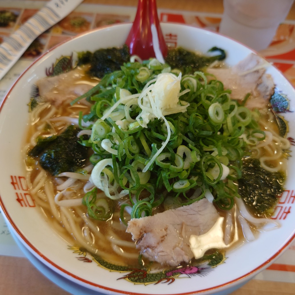 ユーザーが投稿した煮干しラーメンの写真 - 実際訪問したユーザーが直接撮影して投稿したアカシアラーメン専門店ラーメン藤の写真