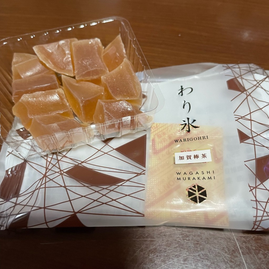 ユーザーが投稿したわり氷 BOXの写真 - 実際訪問したユーザーが直接撮影して投稿した木ノ新保町和菓子村上 金沢百番街店の写真