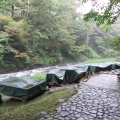 実際訪問したユーザーが直接撮影して投稿した山中温泉東町カフェ鶴仙渓 川床の写真