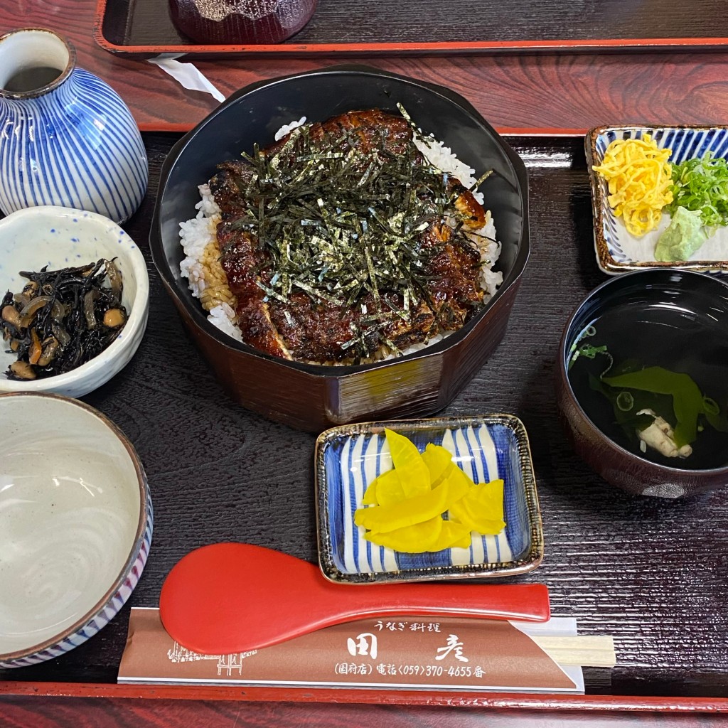 ユーザーが投稿したひつまぶし丼(上)の写真 - 実際訪問したユーザーが直接撮影して投稿した国府町うなぎ田彦 国府店の写真