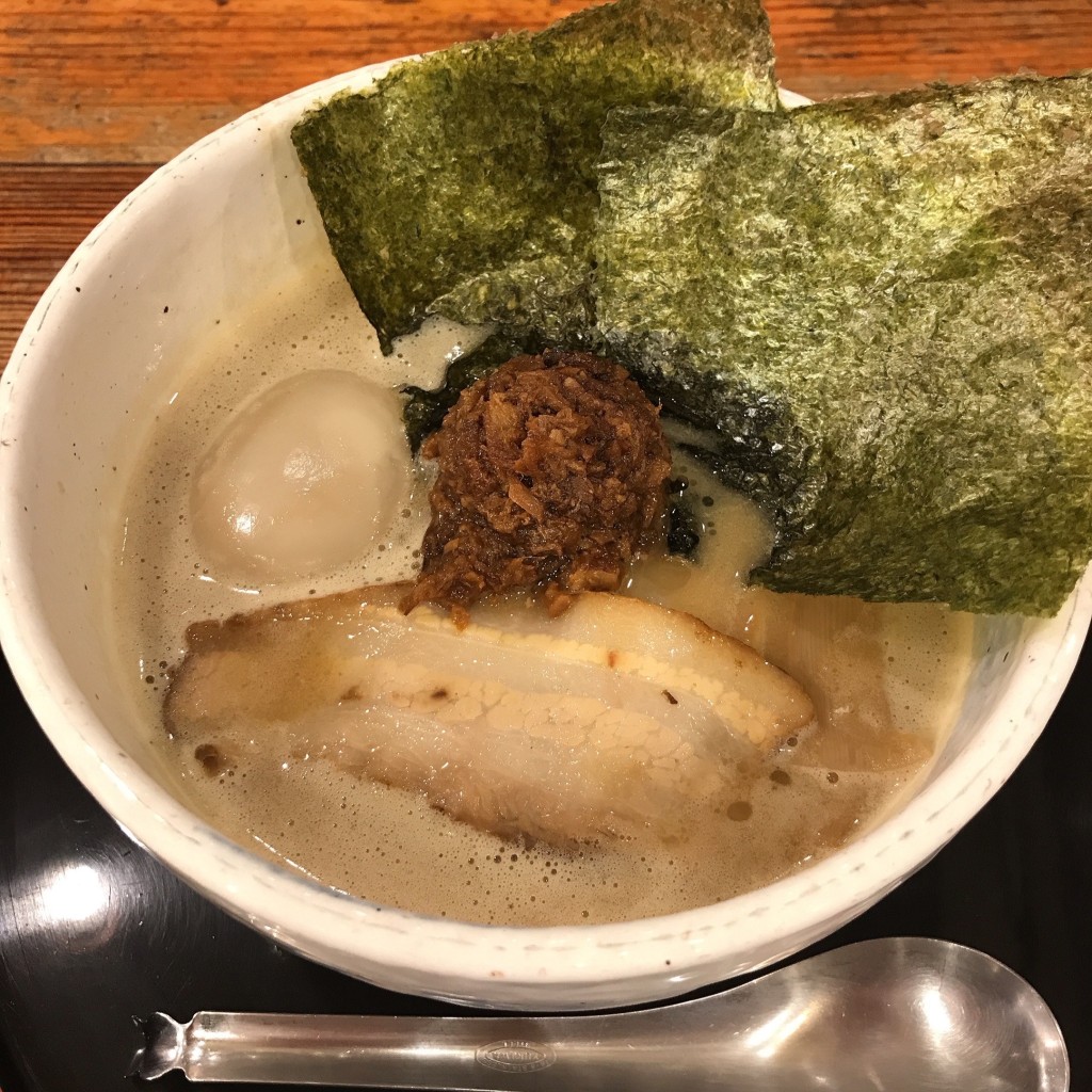 ユーザーが投稿した夢ラーメンの写真 - 実際訪問したユーザーが直接撮影して投稿した浜田町ラーメン / つけ麺らあめん 夢屋台 尼崎本店の写真