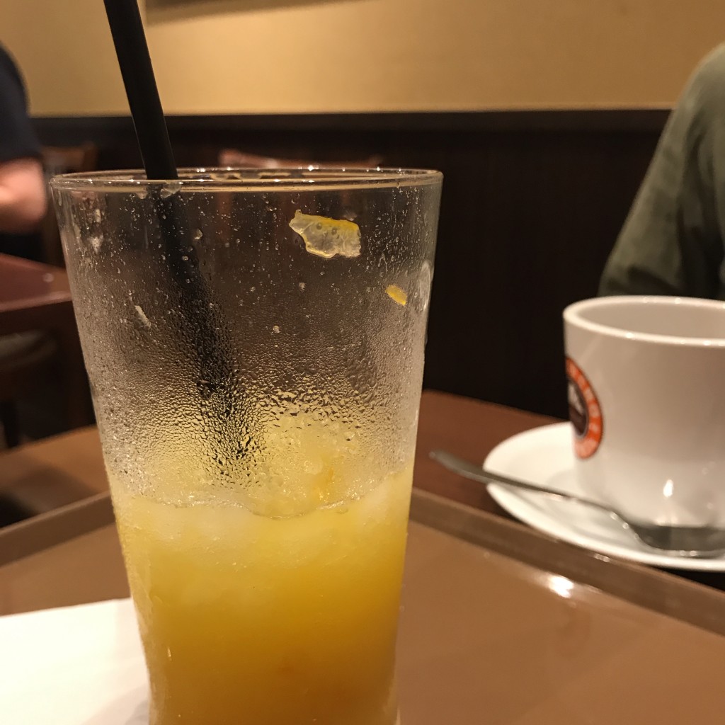 ユーザーが投稿した柚子オレンジの写真 - 実際訪問したユーザーが直接撮影して投稿した大瀬カフェサンマルクカフェ フレスポ八潮店の写真