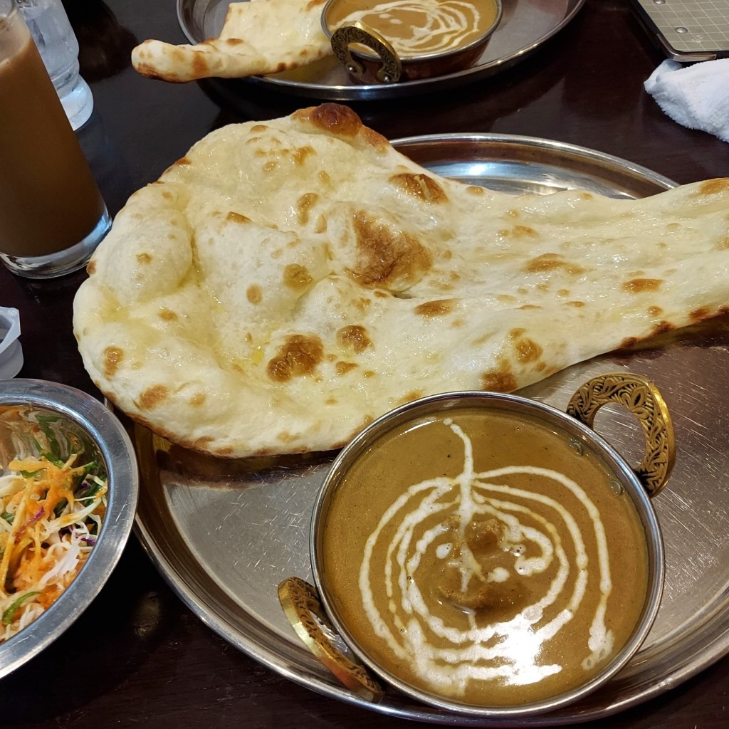 ユーザーが投稿したチキンカレーの写真 - 実際訪問したユーザーが直接撮影して投稿した千里山東インドカレーニュータージマハルエベレスト 関大前店の写真