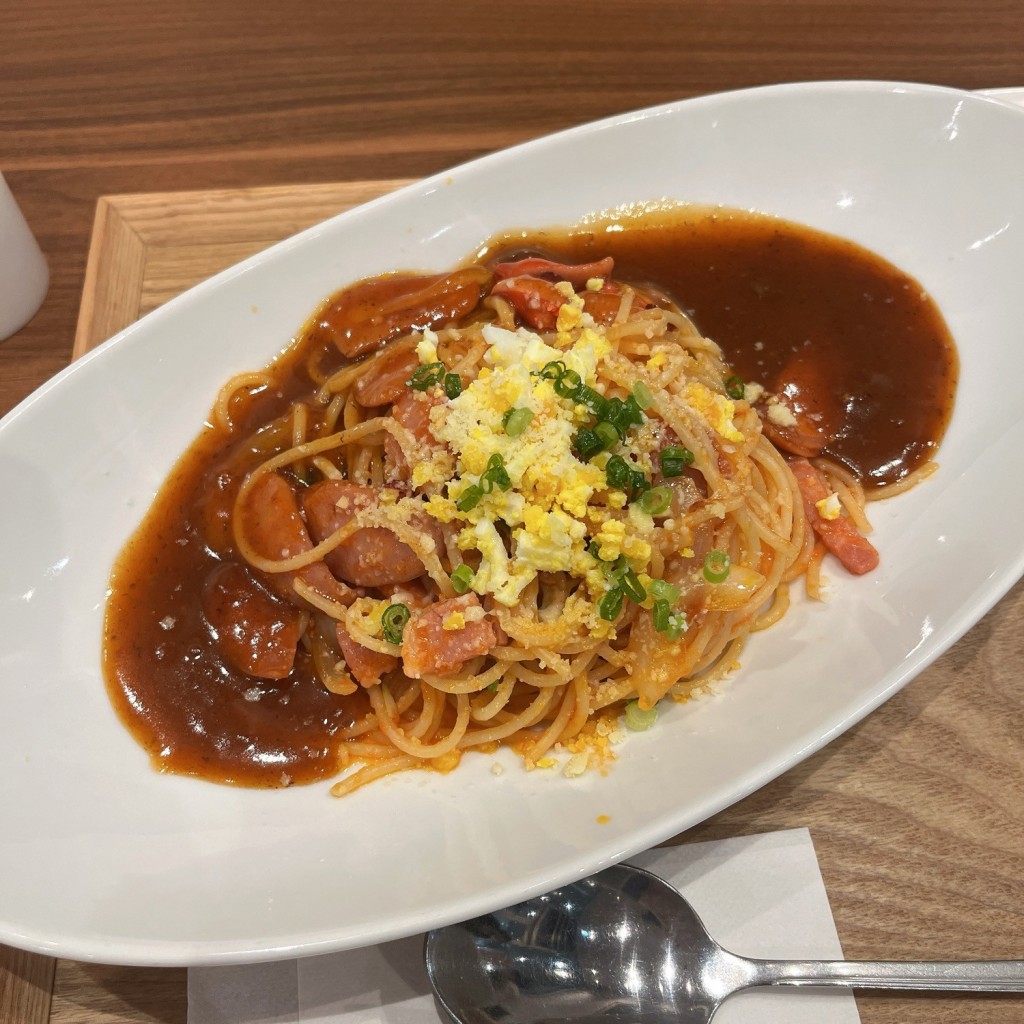 ユーザーが投稿したパスタ定食の写真 - 実際訪問したユーザーが直接撮影して投稿した徹明通洋食KITCHEN FUKUI 2ndの写真