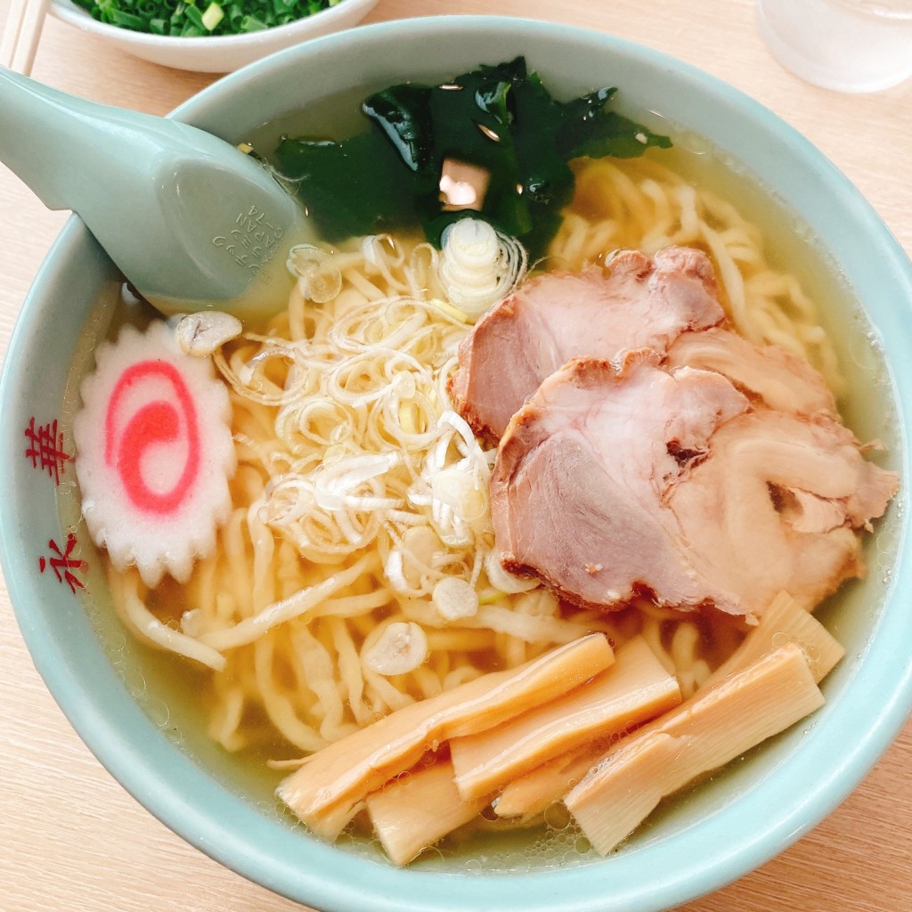 ユーザーが投稿したねぎラーメンの写真 - 実際訪問したユーザーが直接撮影して投稿した富岡町ラーメン専門店永華の写真