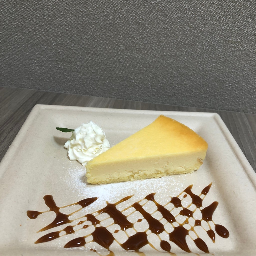 ユーザーが投稿したチーズケーキの写真 - 実際訪問したユーザーが直接撮影して投稿した高田カフェ10°CAFEの写真