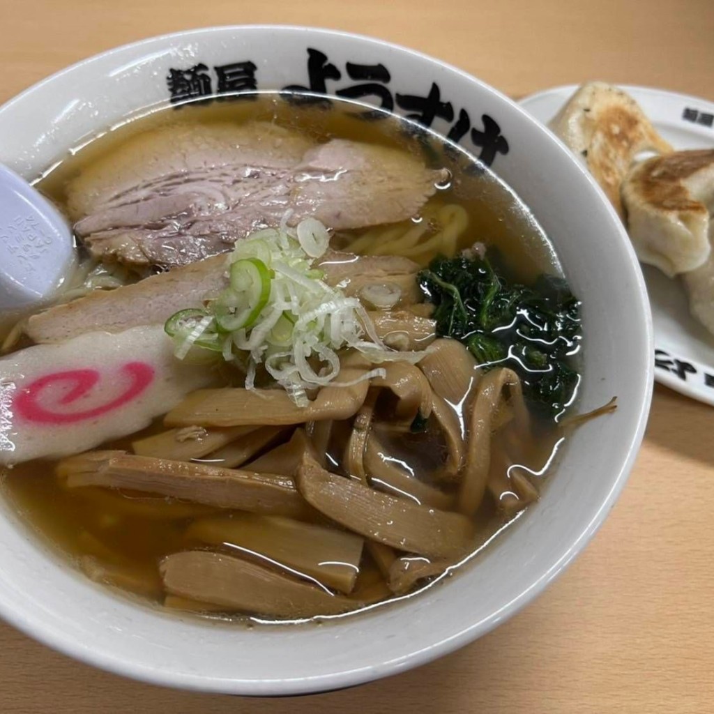 ユーザーが投稿したラーメンの写真 - 実際訪問したユーザーが直接撮影して投稿した松原ラーメン / つけ麺麺匠 ようすけ 下高井戸店の写真