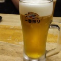 生ビール - 実際訪問したユーザーが直接撮影して投稿した関目居酒屋吉鳥 関目店の写真のメニュー情報