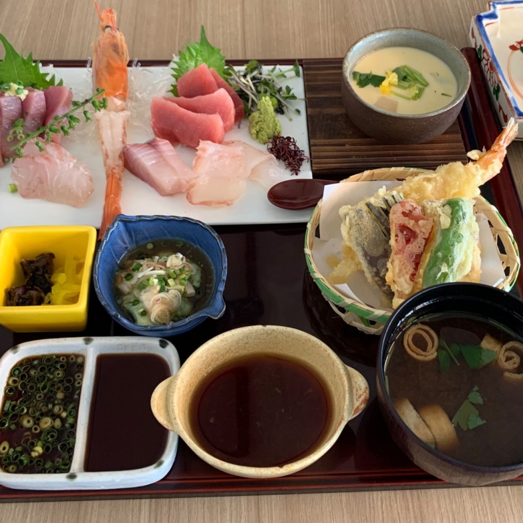 ユーザーが投稿した刺身御膳の写真 - 実際訪問したユーザーが直接撮影して投稿した夏見魚介 / 海鮮料理日本料理 魚夢の写真