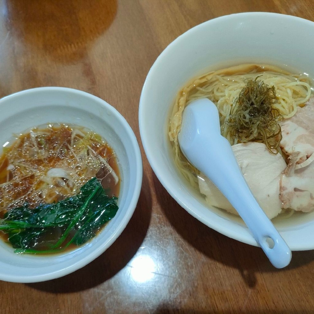 ユーザーが投稿したつけ麺の写真 - 実際訪問したユーザーが直接撮影して投稿した祖母井ラーメン専門店中華そば 芳の写真