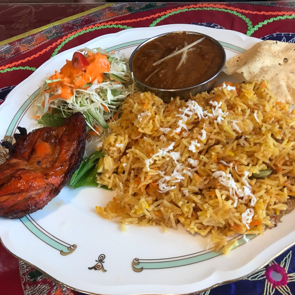ユーザーが投稿したビリヤニセットの写真 - 実際訪問したユーザーが直接撮影して投稿した鷲塚インドカレーインド料理インディラ小杉店の写真