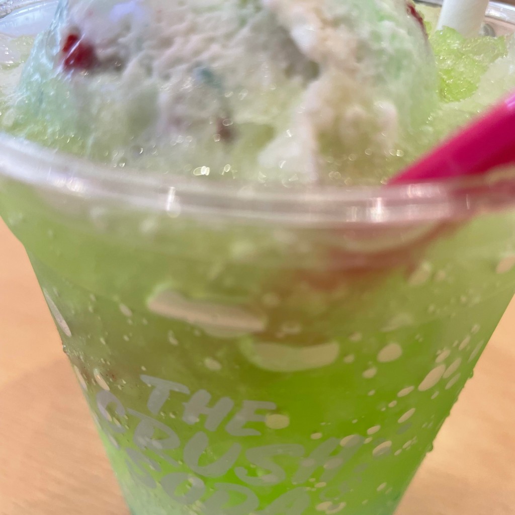ユーザーが投稿したクラッシュソーダの写真 - 実際訪問したユーザーが直接撮影して投稿した大清水アイスクリームサーティワンアイスクリーム イオンモール富谷店の写真