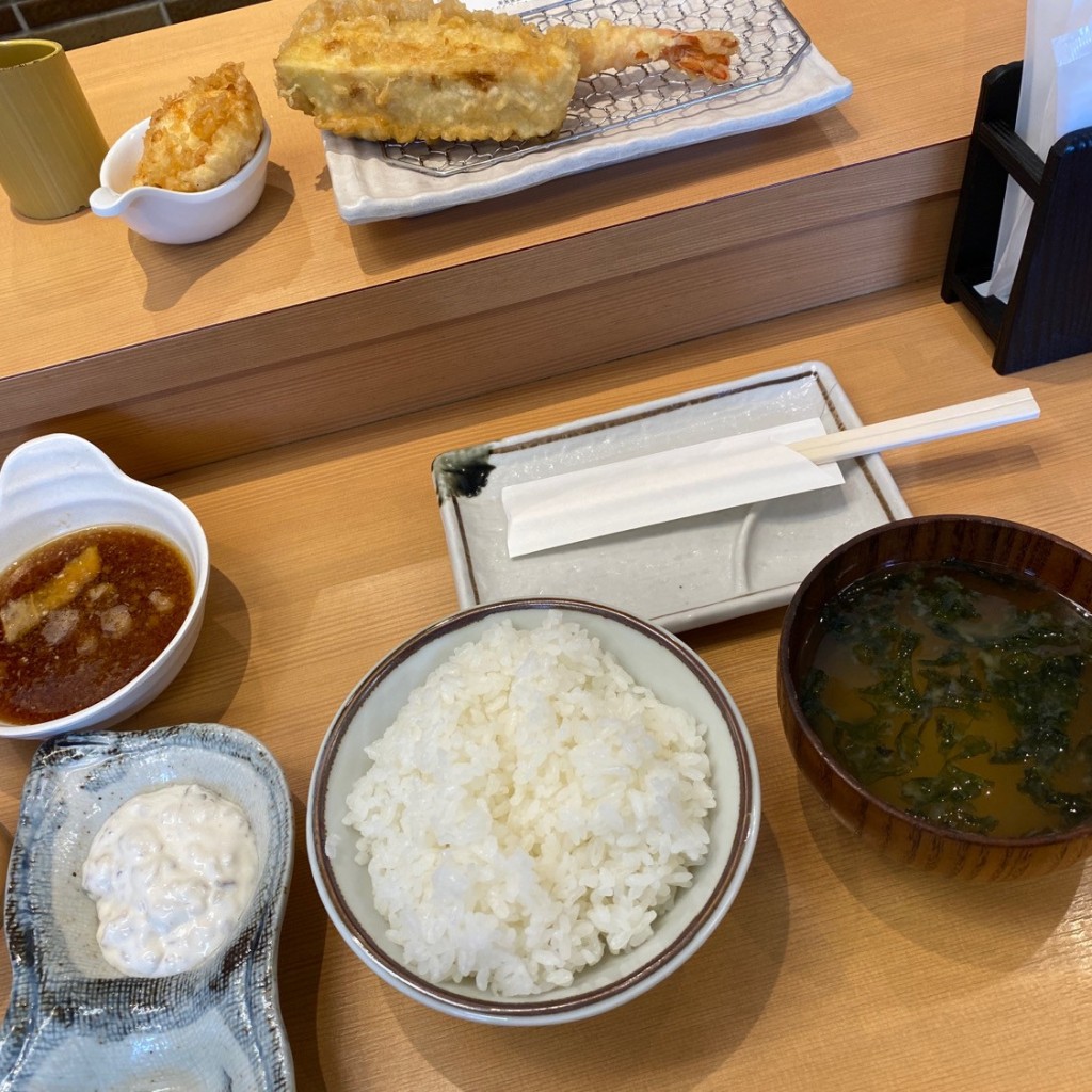 ユーザーが投稿した夏定食の写真 - 実際訪問したユーザーが直接撮影して投稿した飾磨区中島天ぷらまきの姫路飾磨の写真