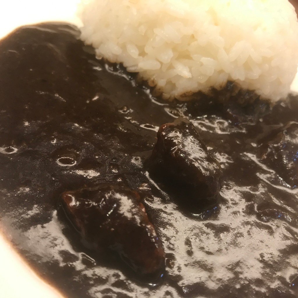 ユーザーが投稿した黒胡麻坦々麺半カレーセットの写真 - 実際訪問したユーザーが直接撮影して投稿した豊島ラーメン / つけ麺インデアンの写真