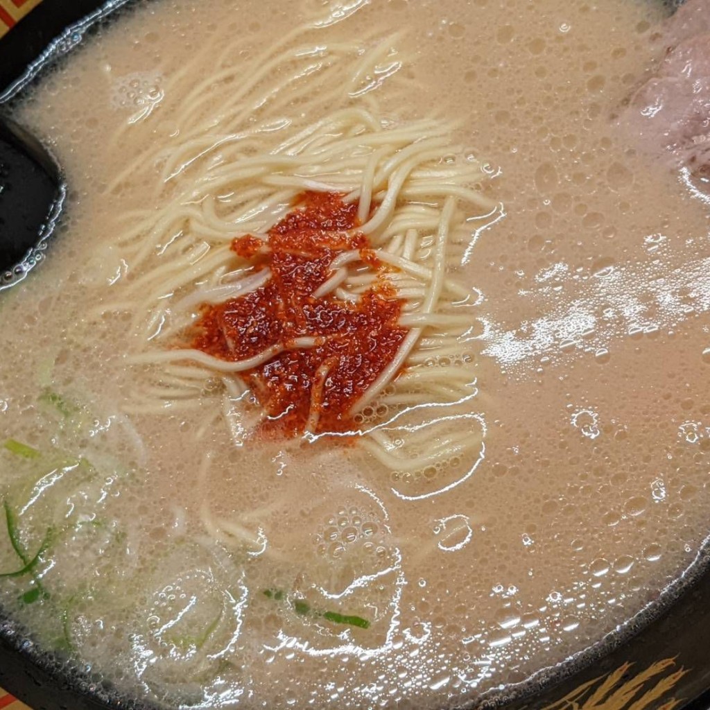 ユーザーが投稿したラーメン/Ramenの写真 - 実際訪問したユーザーが直接撮影して投稿した下中野ラーメン専門店一蘭 岡山下中野店の写真