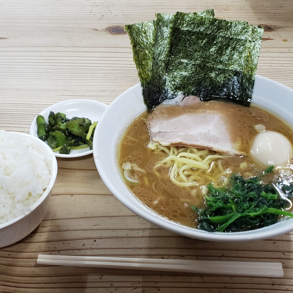 実際訪問したユーザーが直接撮影して投稿した駒形富士山ラーメン / つけ麺湘南乃家の写真