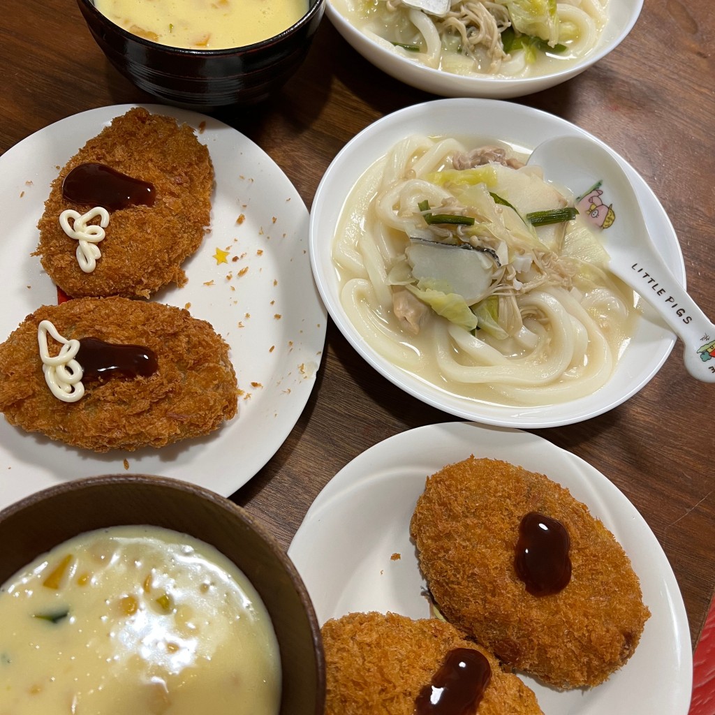 ユーザーが投稿したカレーコロッケの写真 - 実際訪問したユーザーが直接撮影して投稿した弘明寺町鶏料理ハマケイ 弘明寺店の写真
