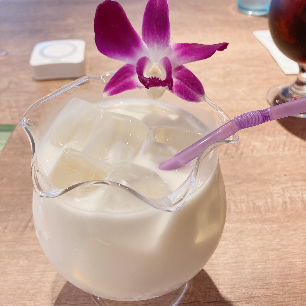 ユーザーが投稿したココナッツミルクの写真 - 実際訪問したユーザーが直接撮影して投稿した仁戸名町カフェHawaiian Cafe NAGOMIの写真