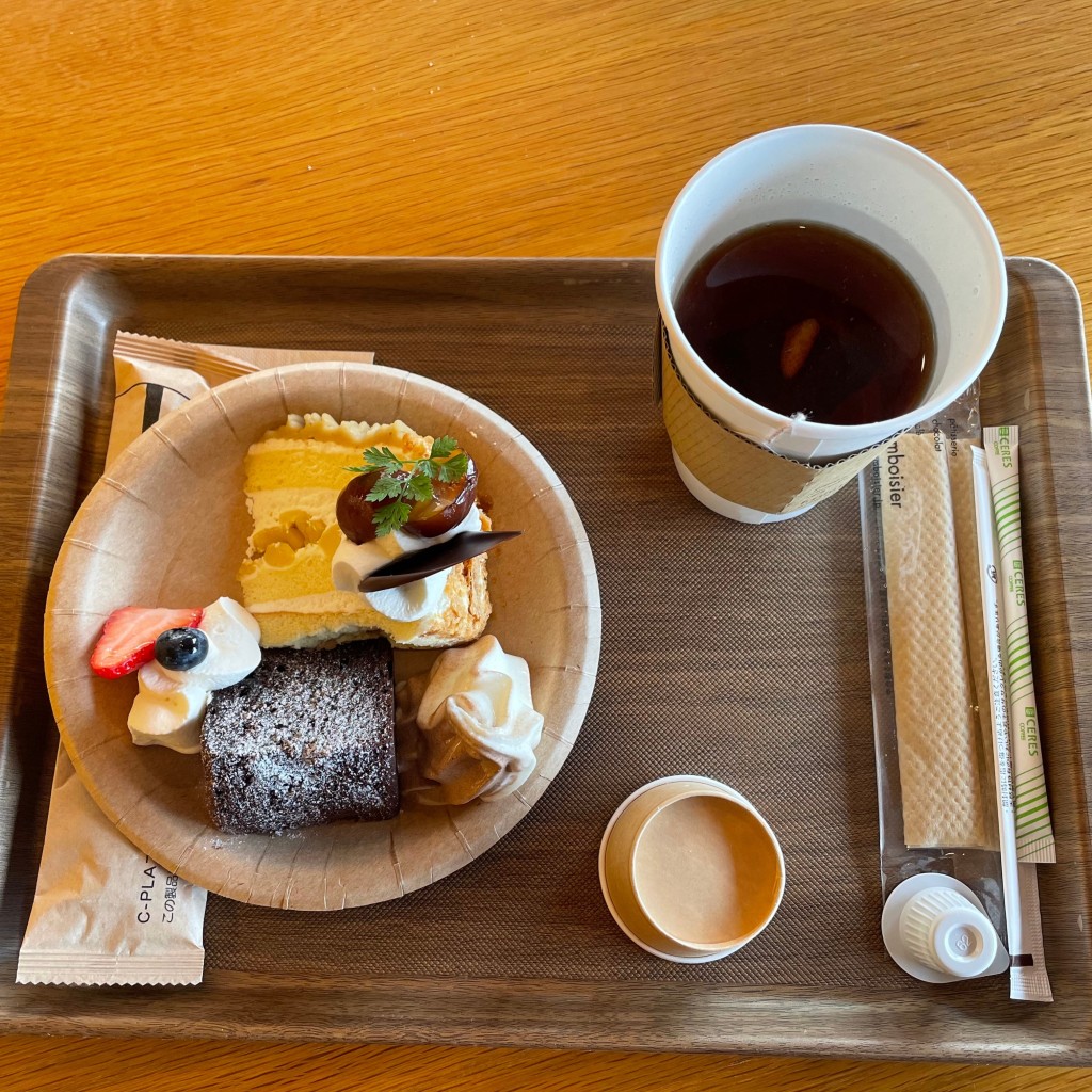 M_cafeさんが投稿した高屋カフェのお店フランボワーズ 北方店/フランボワーズ キタカタテンの写真