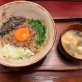 まぜ麺 - 実際訪問したユーザーが直接撮影して投稿した牧志ラーメン / つけ麺まぜ麺マホロバの写真のメニュー情報