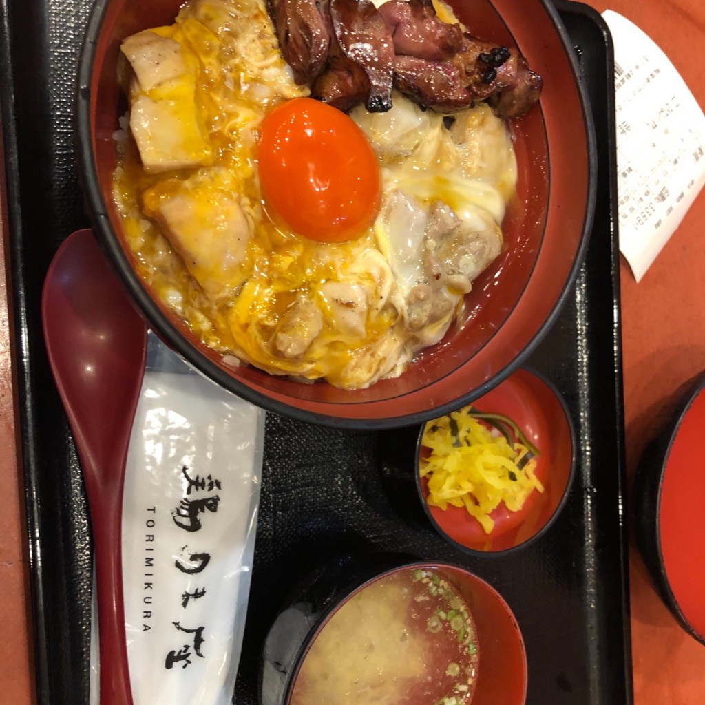 ユーザーが投稿したひなレバオヤLunchの写真 - 実際訪問したユーザーが直接撮影して投稿した京橋鶏料理鶏味座 京橋エドグラン店の写真