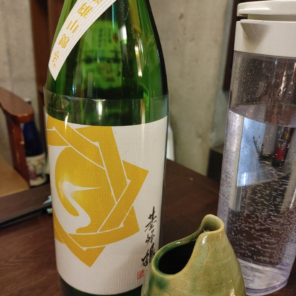 ユーザーが投稿した1 基峰鶴 雄山錦 純米吟 長 生の写真 - 実際訪問したユーザーが直接撮影して投稿した阿佐谷北居酒屋酒好房 かえでの杜の写真