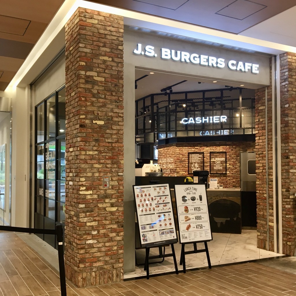 実際訪問したユーザーが直接撮影して投稿した地行浜ハンバーガーJ.S. BURGERS CAFE マークイズ福岡ももち店の写真