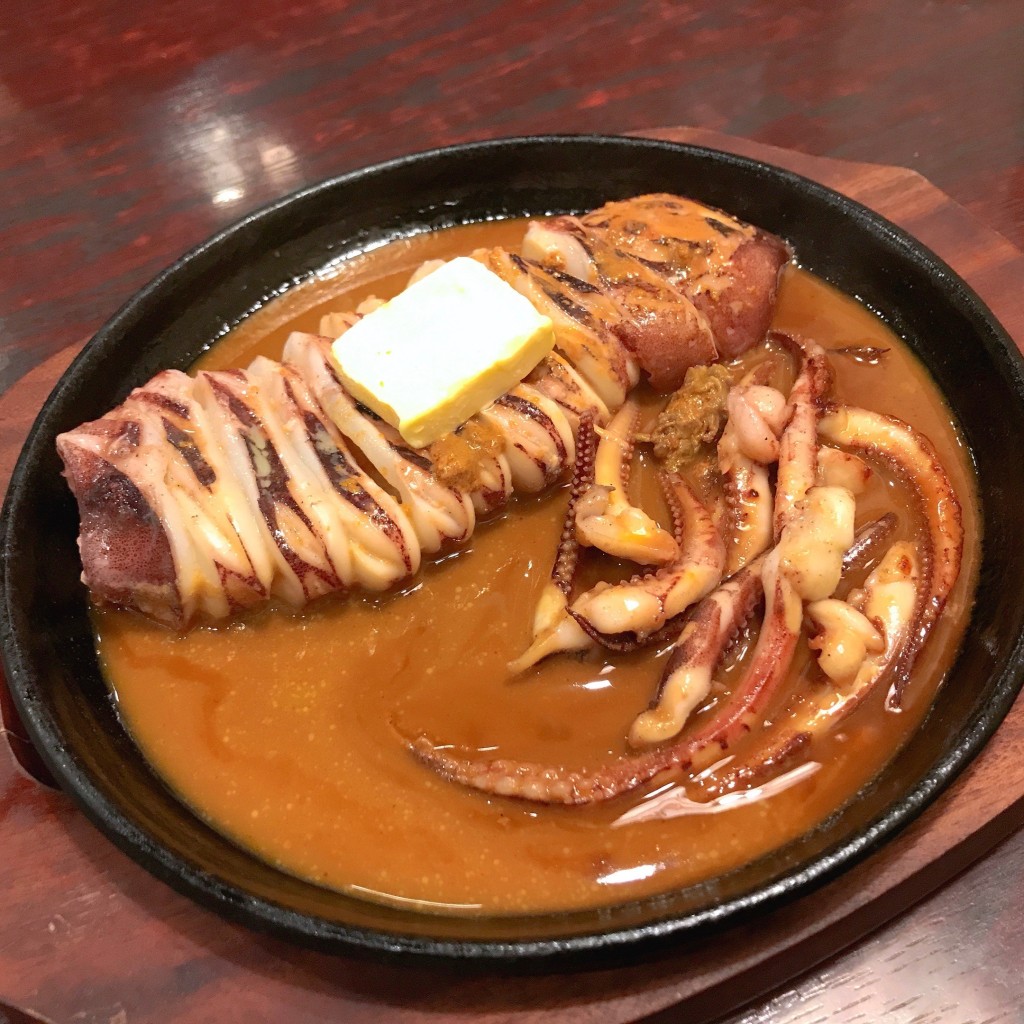 ユーザーが投稿したイカごろバター焼きの写真 - 実際訪問したユーザーが直接撮影して投稿した大堀町魚介 / 海鮮料理マルサ水産 豊川店の写真